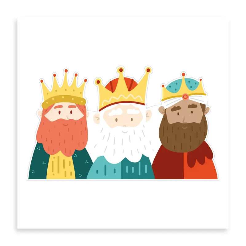 Vinilo Adhesivo Reyes Magos