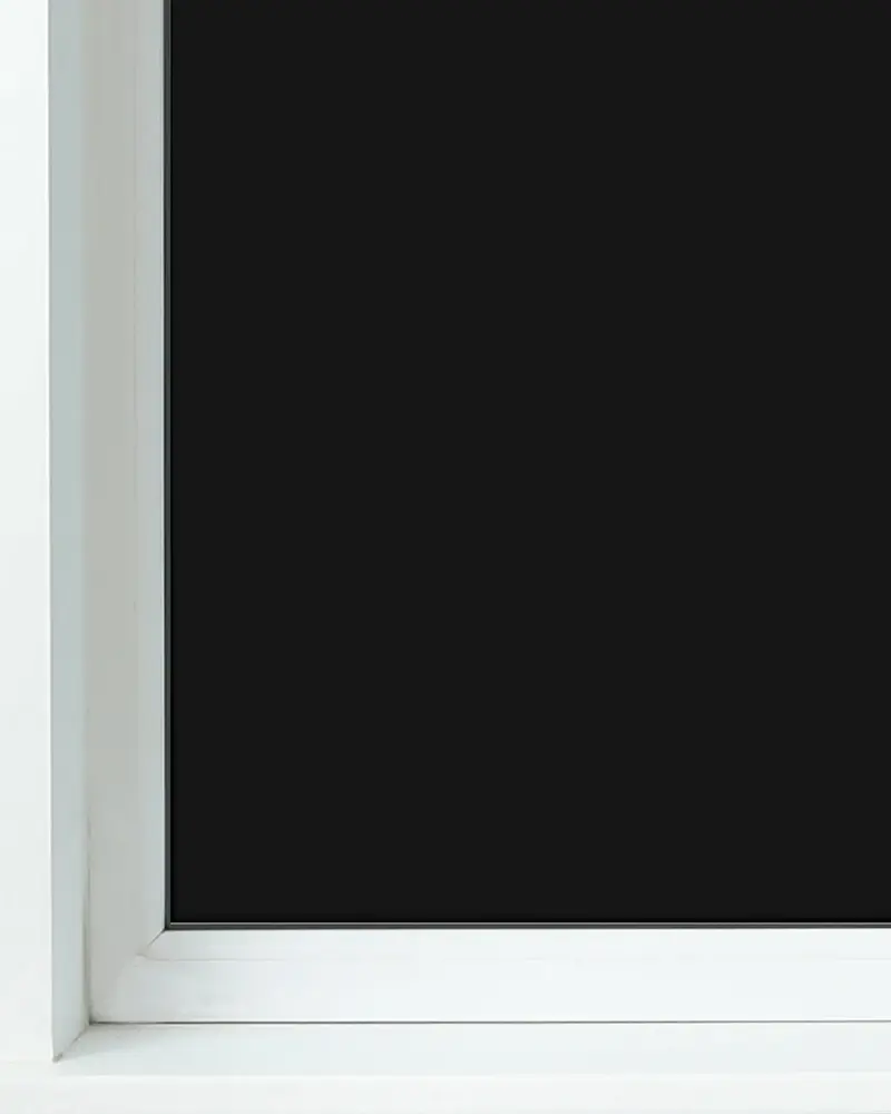 Vinilo para Ventanas Adhesivo Negro