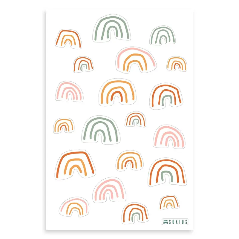Vinilos adhesivos Infantiles para pared Arcobaleno