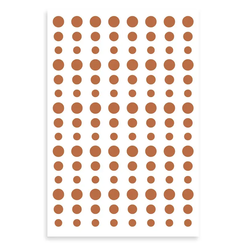 Vinilos adhesivos para pared Topitos Marrón