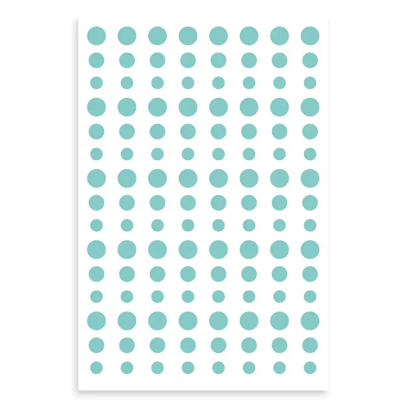 Vinilos adhesivos para pared Topitos Menta