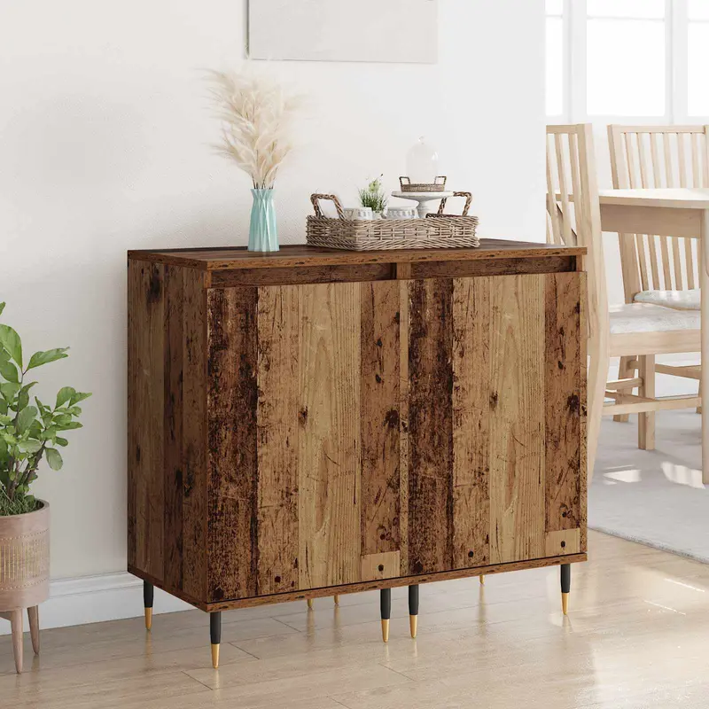 Vitrina 2 pcs Madera Vieja 40 x 35 x 70 cm