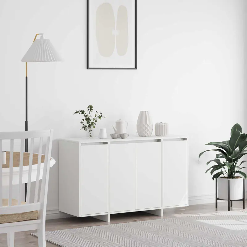 Vitrina Blanco 120 x 41 x 75 cm Madera contrachapada