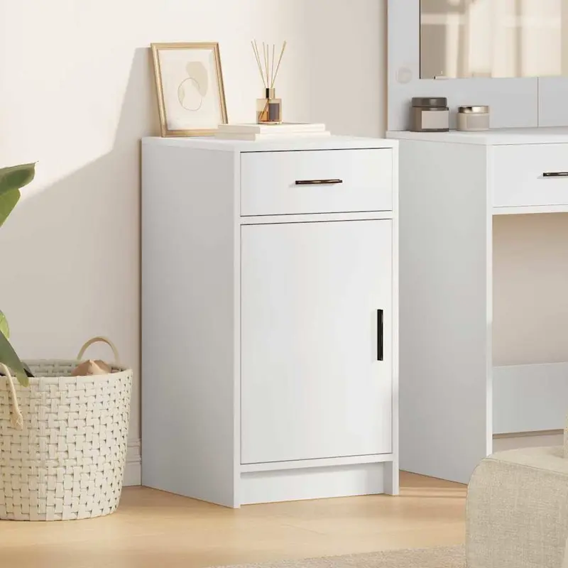 Vitrina con cajón 40 x 40.5 x 75 cm Madera contrachapada