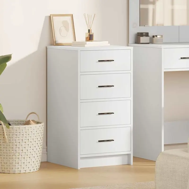 Vitrina con cajón 40 x 41 x 75 cm Madera contrachapada