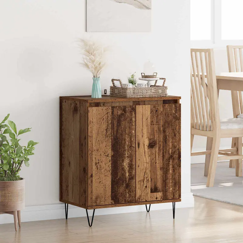 Vitrina Madera Vieja 60 x 35 x 70 cm Madera contrachapada