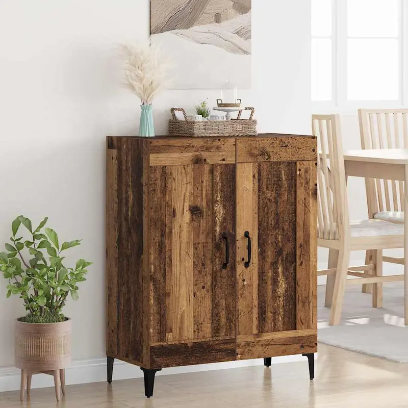Vitrina Madera Vieja 69,5 x 34 x 90 cm Madera contrachapada