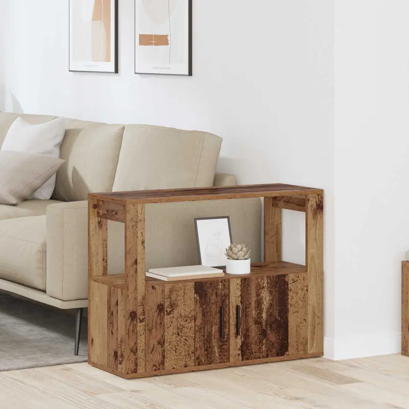 Vitrina Madera vieja 80 x 30 x 60 cm Madera contrachapada