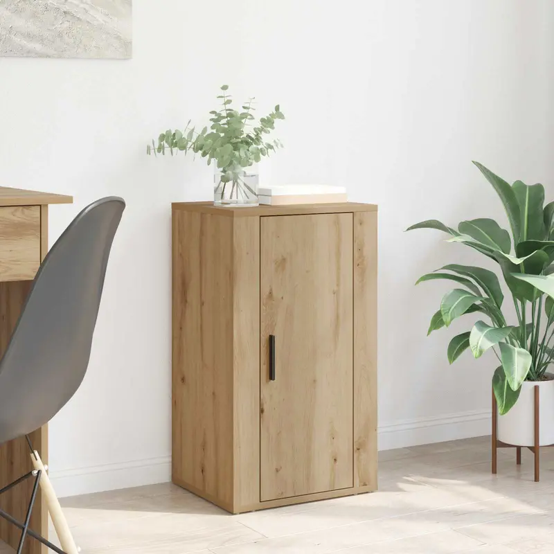 Vitrina Roble artesanal 40 x 33 x 70 cm Madera contrachapada