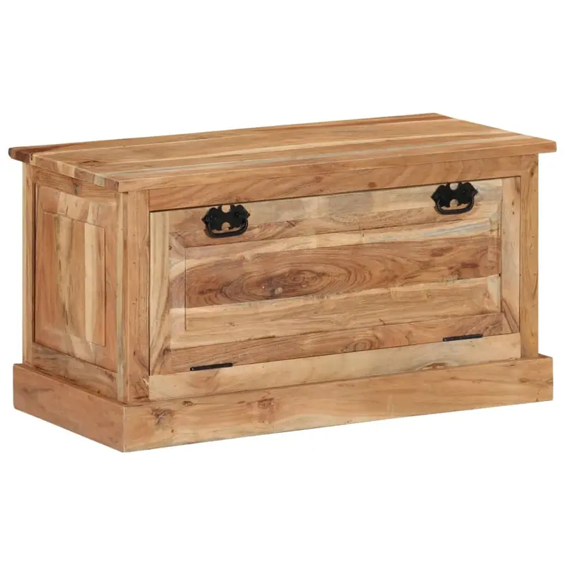 Zapatero madera de acacia maciza 85x40x45 cm