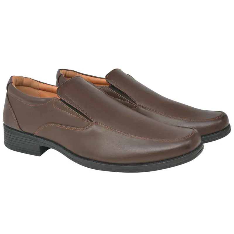 Zapatos Marrón 41 Cuero artificial
